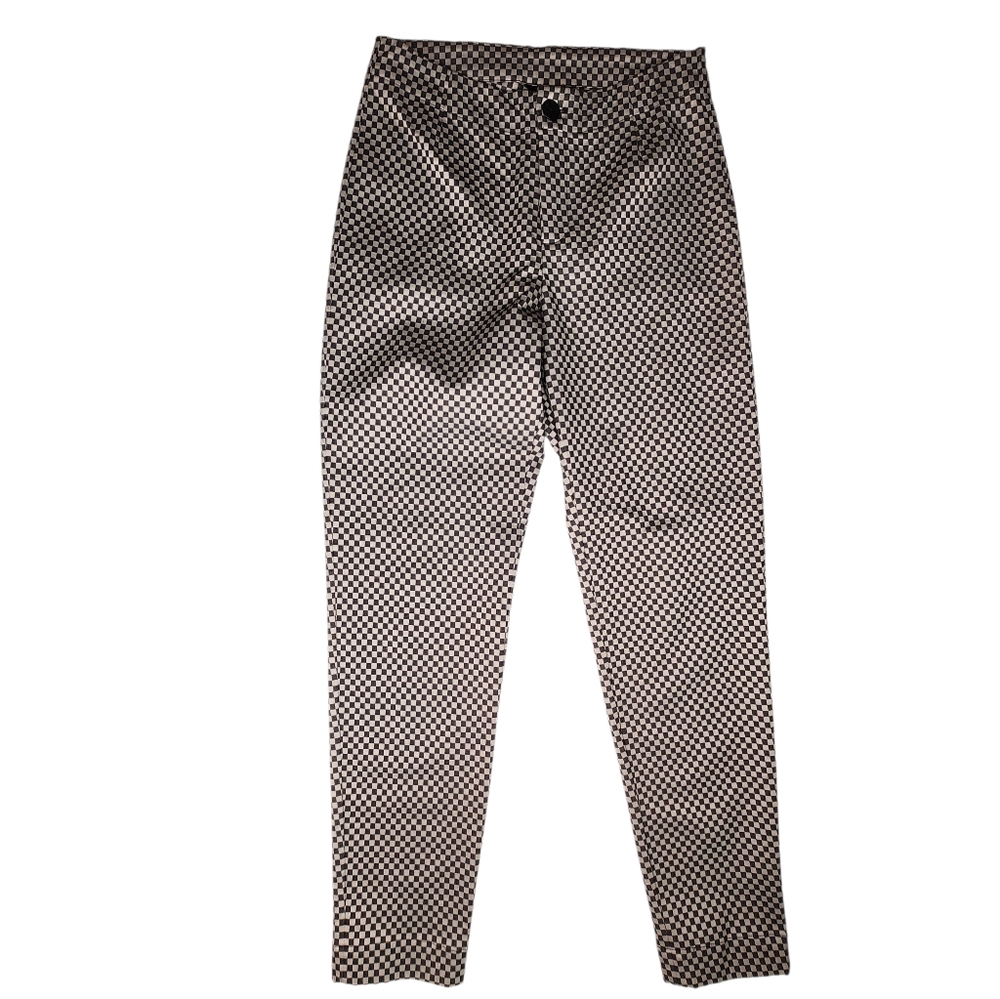 Bitte Kai Rand Tiny Check Narrow Pant Sz S